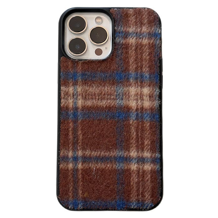 Plaid Wool iPhone Case - iPhone 11 - IPhone Case