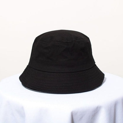 Plain Bucket Hat - White / One Size