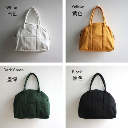 Plain Canvas Handbag