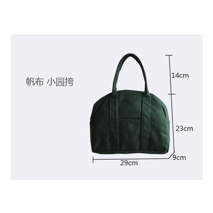 Plain Canvas Handbag