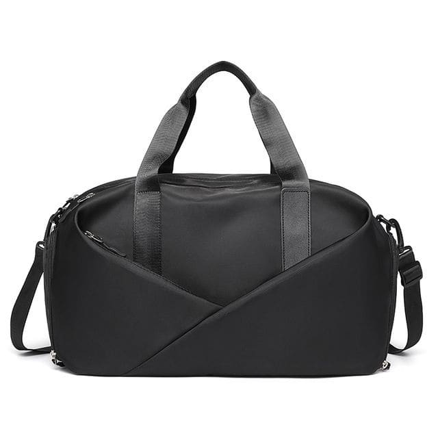 Plain Duffle Bag - Black / M