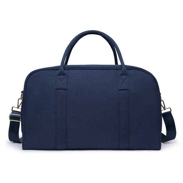 Plain Duffle Bag - Blue / L