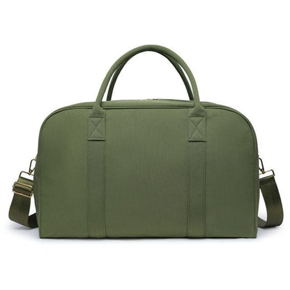 Plain Duffle Bag - Green / L