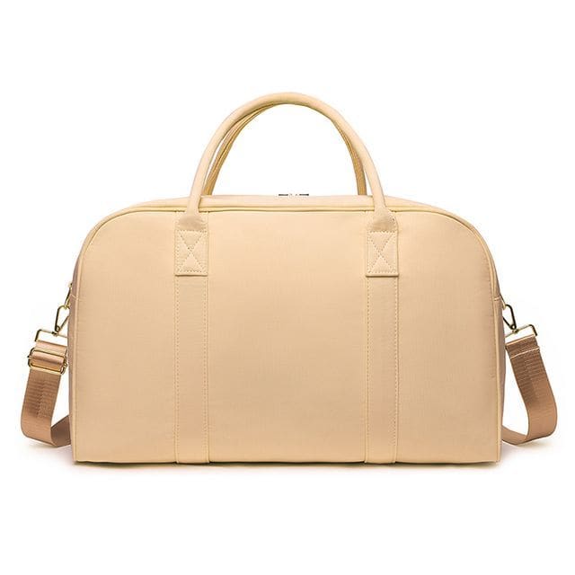 Plain Duffle Bag - Khaki / L