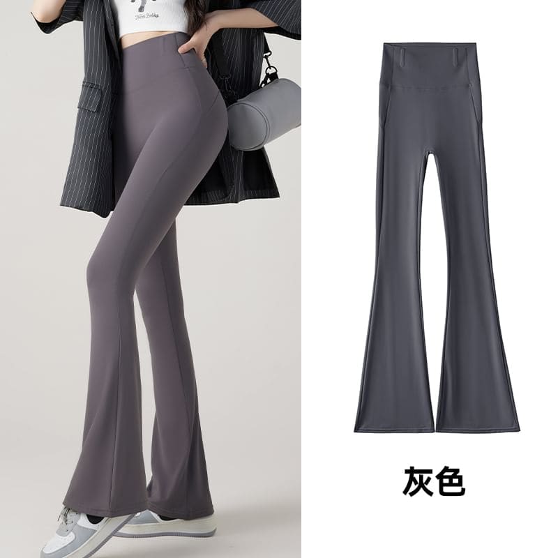 Plain Flare Yoga Pants