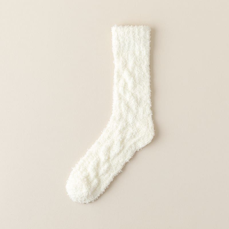 Plain Fleece Socks