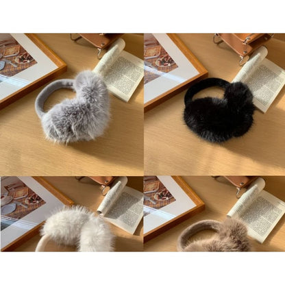 Plain Fluffy Earmuffs