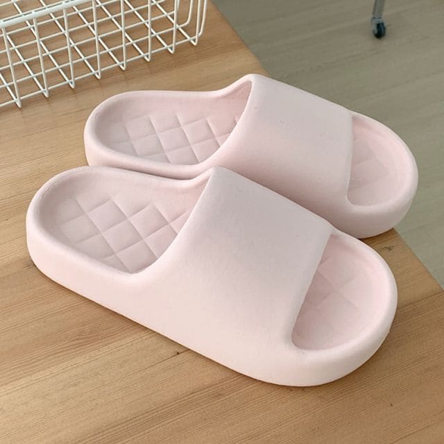 Plain Home Slipper - Pink / 36 To 37