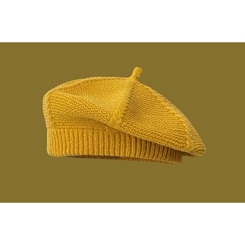 Plain Knit Beret