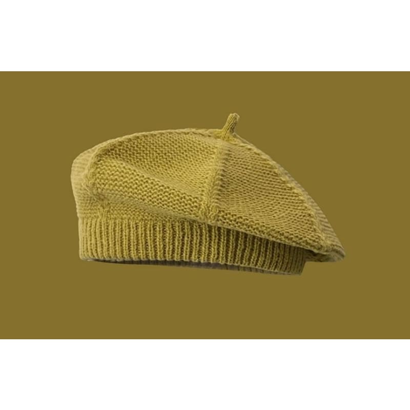 Plain Knit Beret