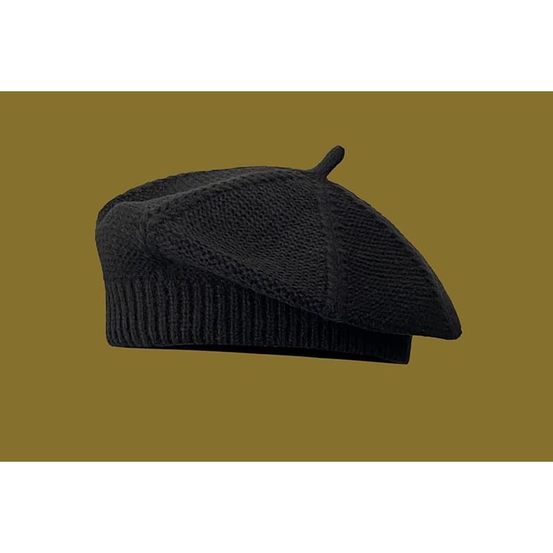 Plain Knit Beret