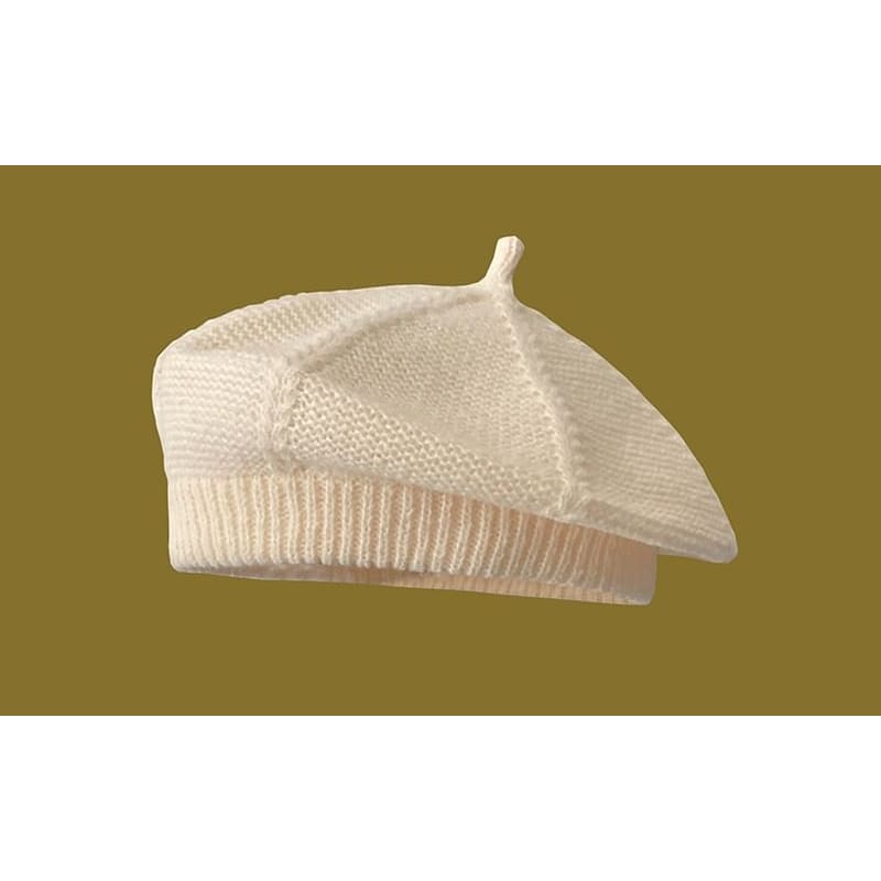 Plain Knit Beret