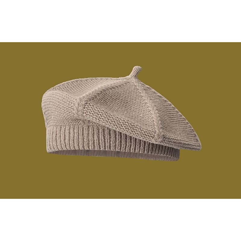 Plain Knit Beret