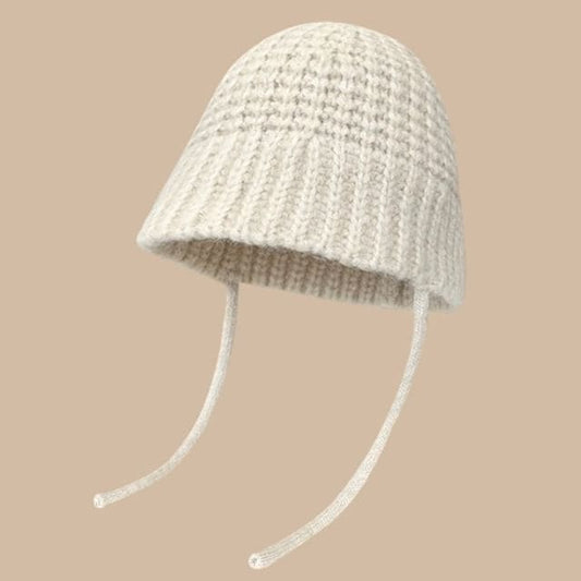 Plain Knit Bucket Hat