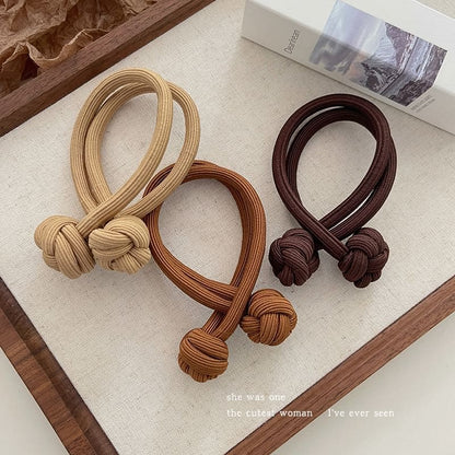 Plain Knot Hair Tie / Set