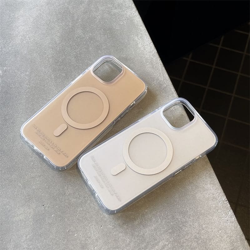 Plain Magnetic (Compatible with MagSafe) Phone Case