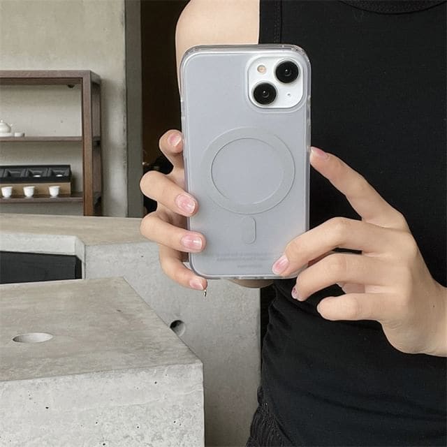 Plain Magnetic (Compatible with MagSafe) Phone Case