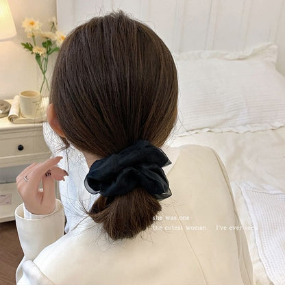 Plain Mesh Scrunchie