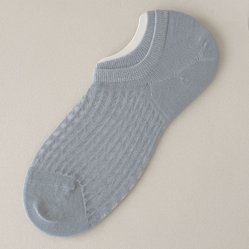 Plain No Show Socks Set