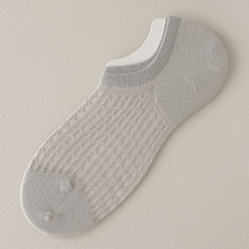 Plain No Show Socks Set