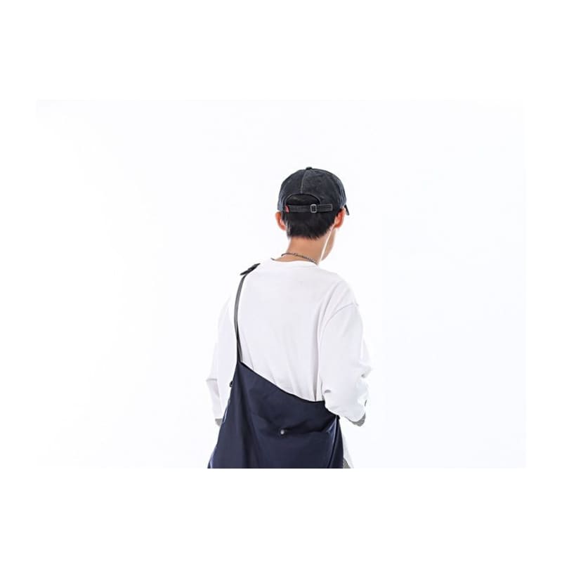 Plain Nylon Crossbody Bag