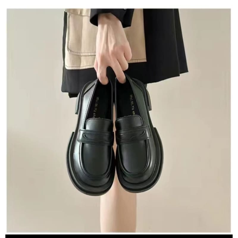 Plain Penny Loafers