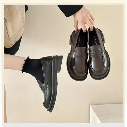 Plain Penny Loafers