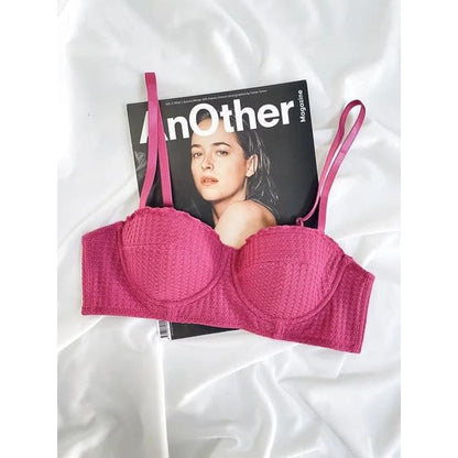 Plain Push - Bra - Rose Pink / 32/70AB