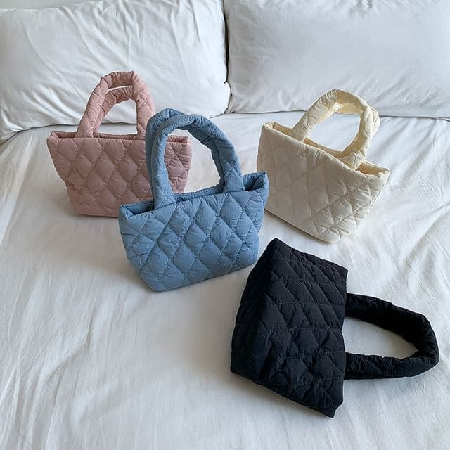 Plain Quilted Handbag