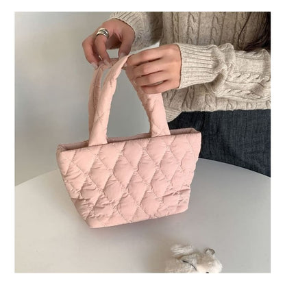 Plain Quilted Handbag