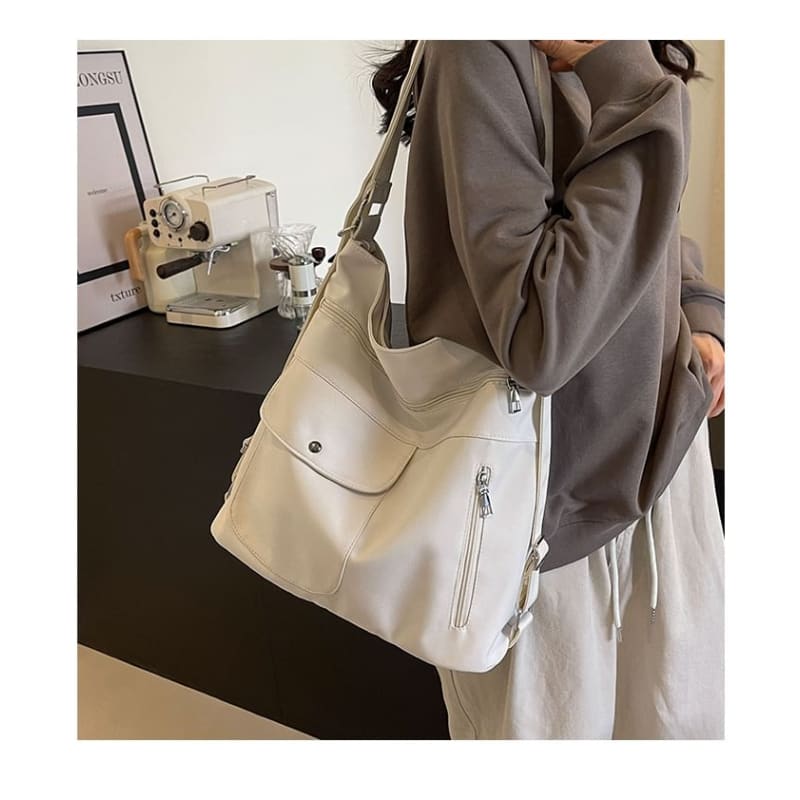 Plain Shoulder Bag