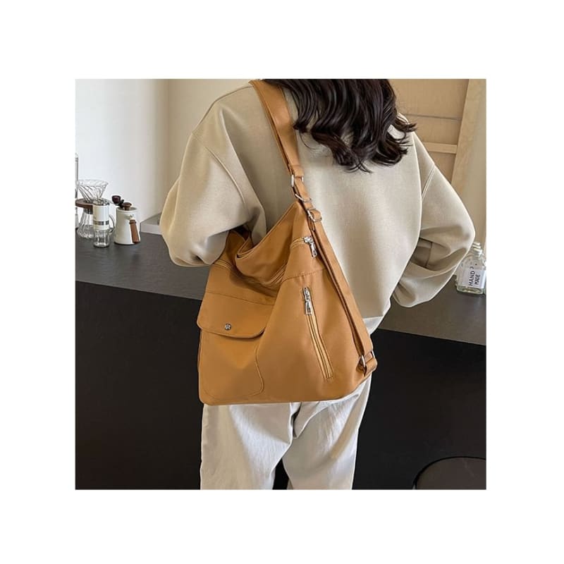 Plain Shoulder Bag