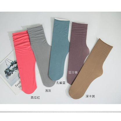 Plain Slouch Socks