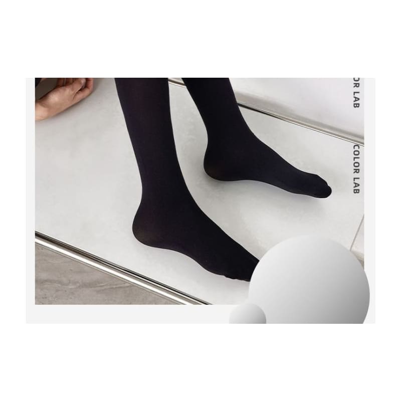 Plain Tall Socks Set