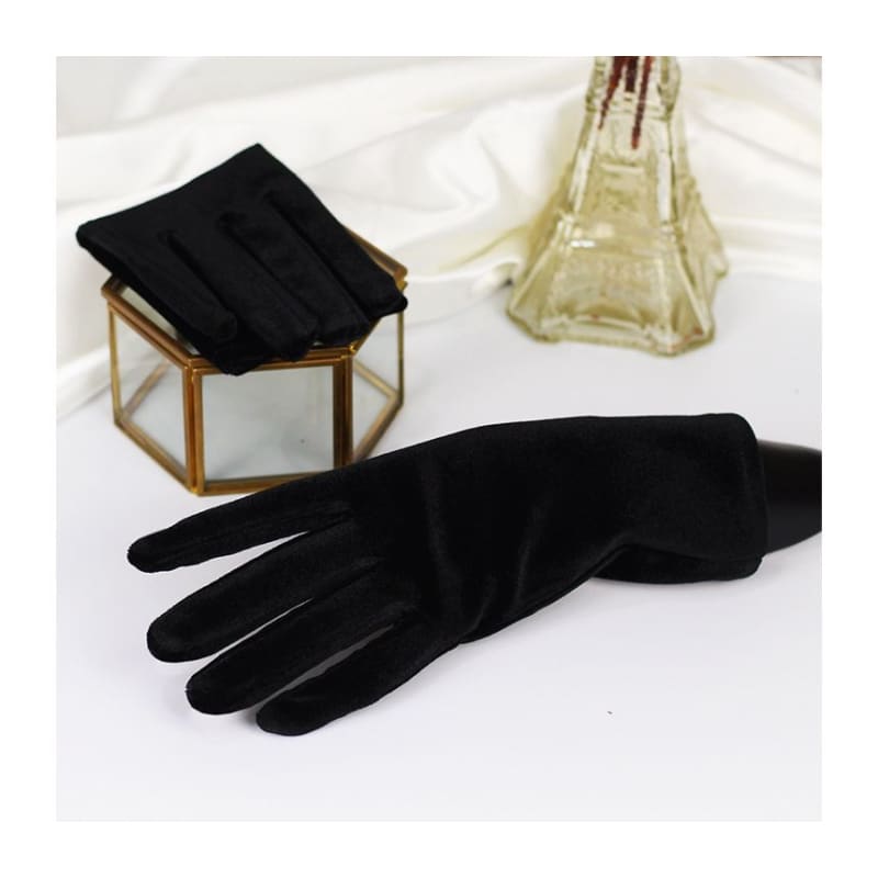 Plain Velvet Gloves