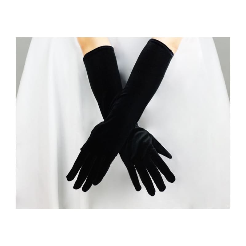 Plain Velvet Gloves