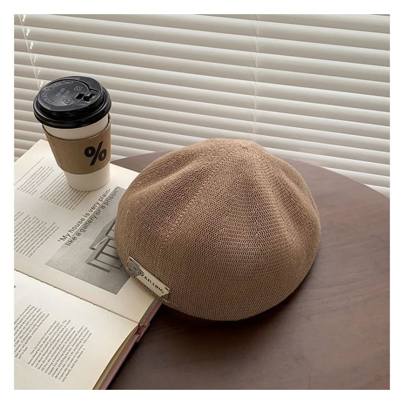 Plain Woven Beret