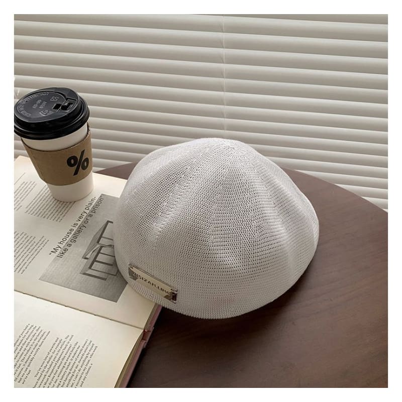 Plain Woven Beret