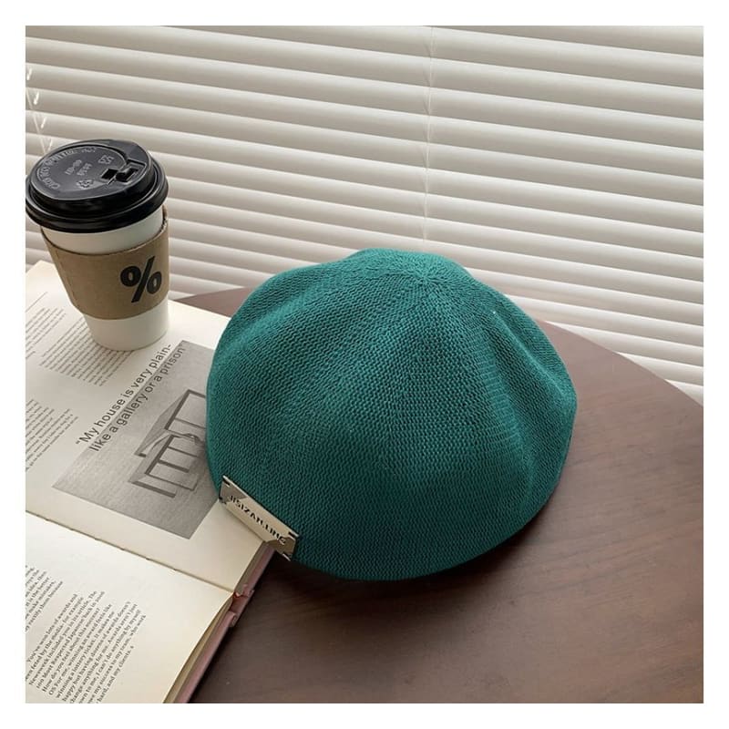 Plain Woven Beret