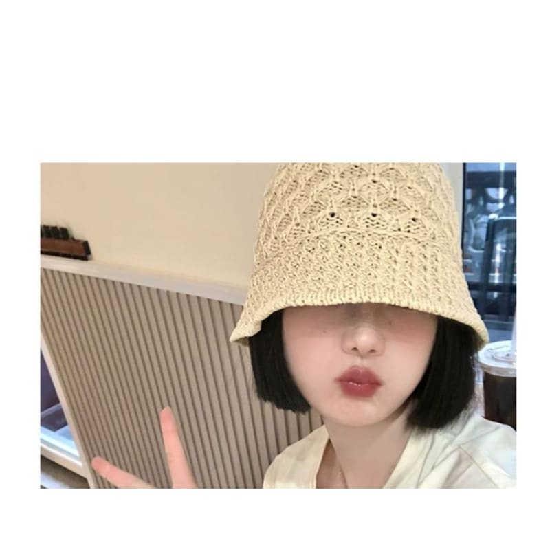 Plain Woven Cloche Hat