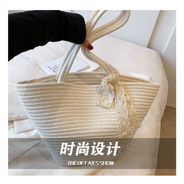 Plain Woven Tote Bag