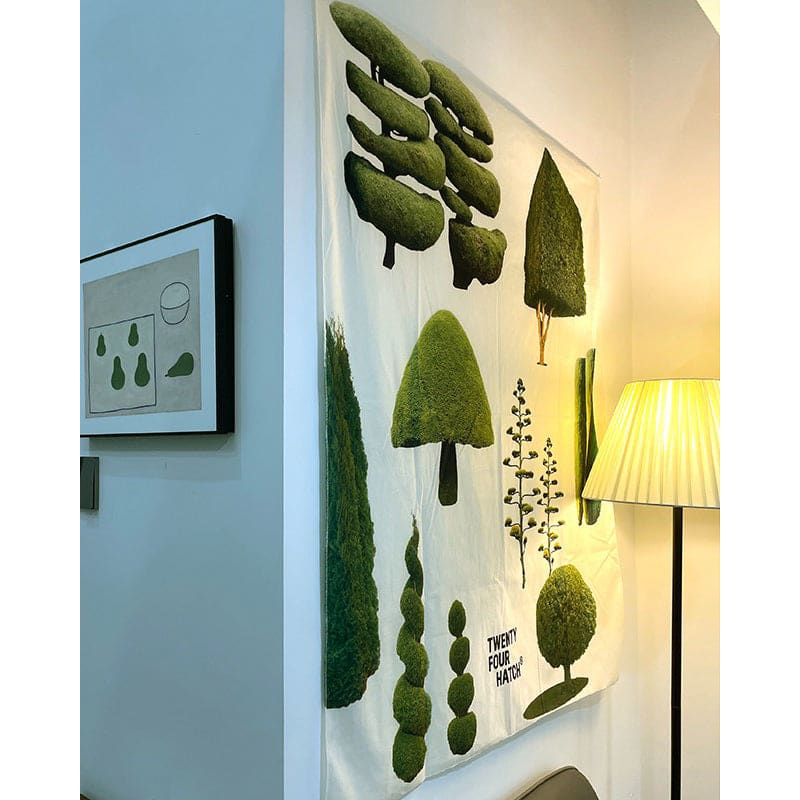 Plant Trees Wall Tapestry