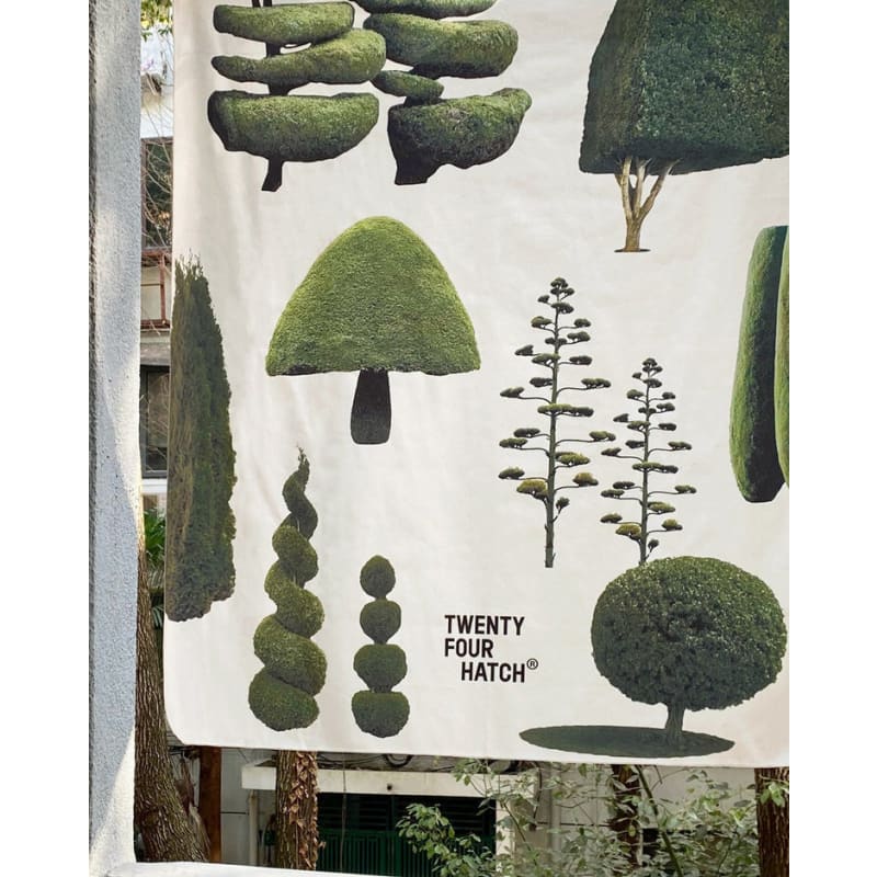 Plant Trees Wall Tapestry