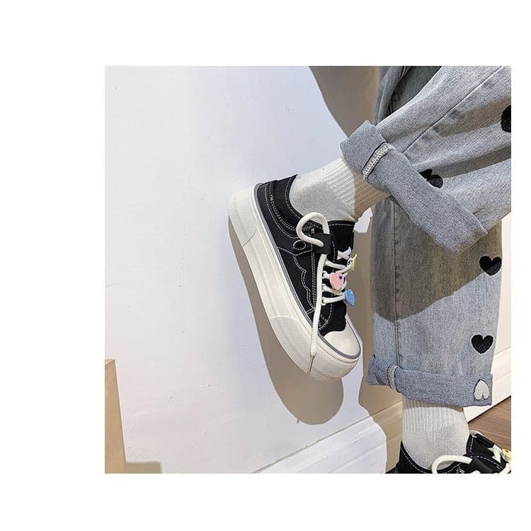 Platform Canvas Sneakers