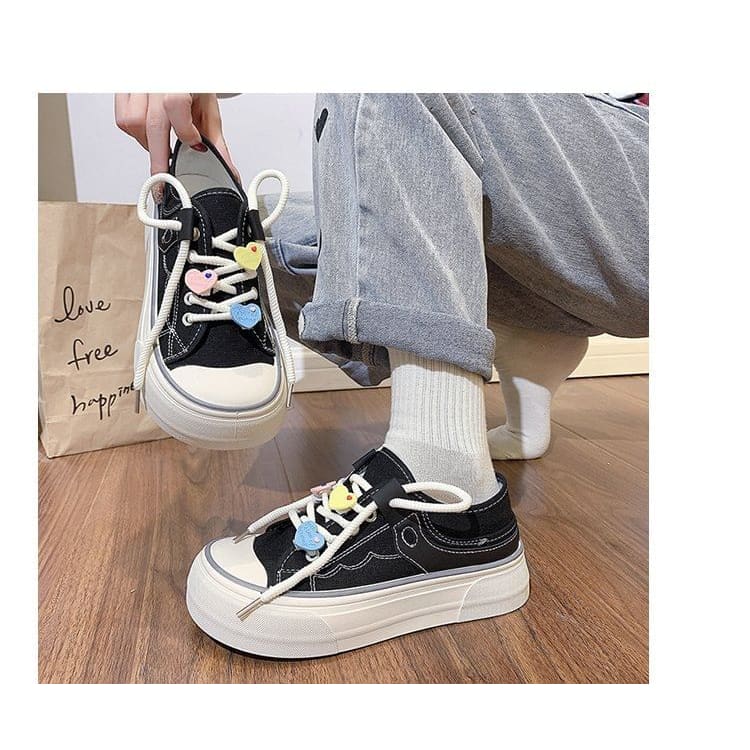 Platform Canvas Sneakers