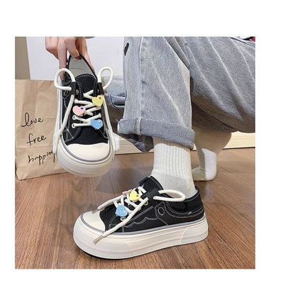 Platform Canvas Sneakers