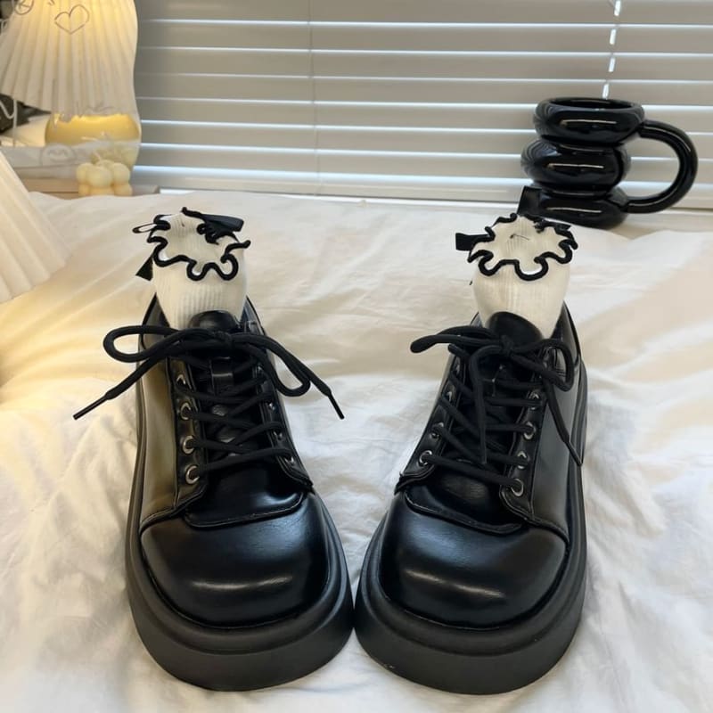 Platform Lace Ups