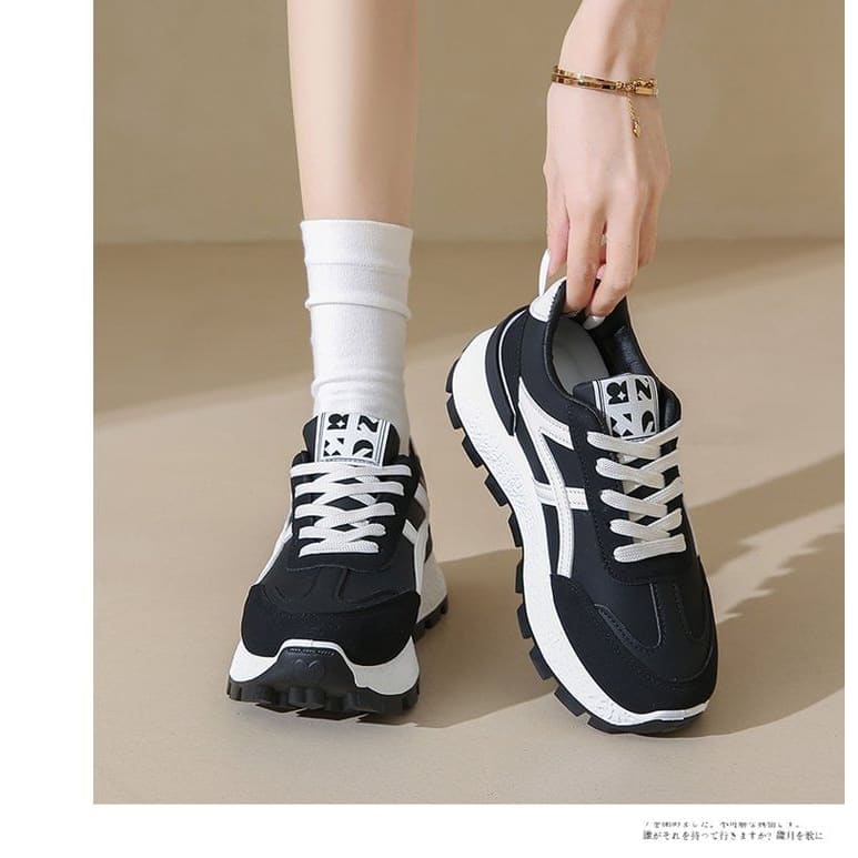 Platform Panel Sneakers