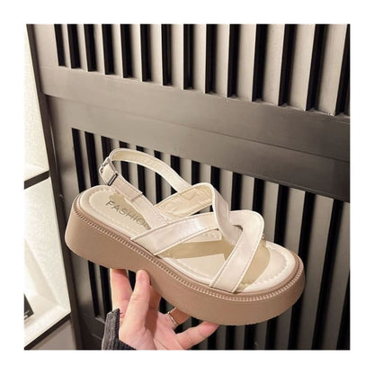 Platform Slingback Sandals