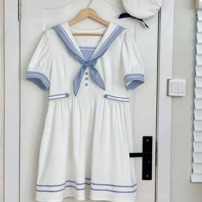 Plus Size Kawaii Cute Sailor Dress MK17730